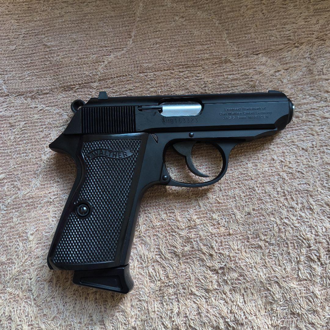 マルゼン Walther PPK/S ガスガン サイレンサー付き