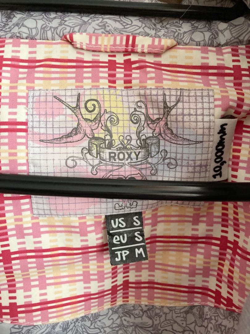 ROXY/ロキシー スキー スノーボード ウエア M ピンク チェック