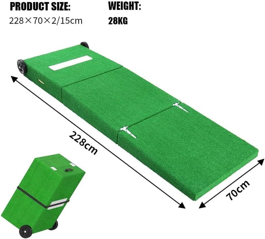 ピッチング練習用マウンド 折りたたみ式 グリーン