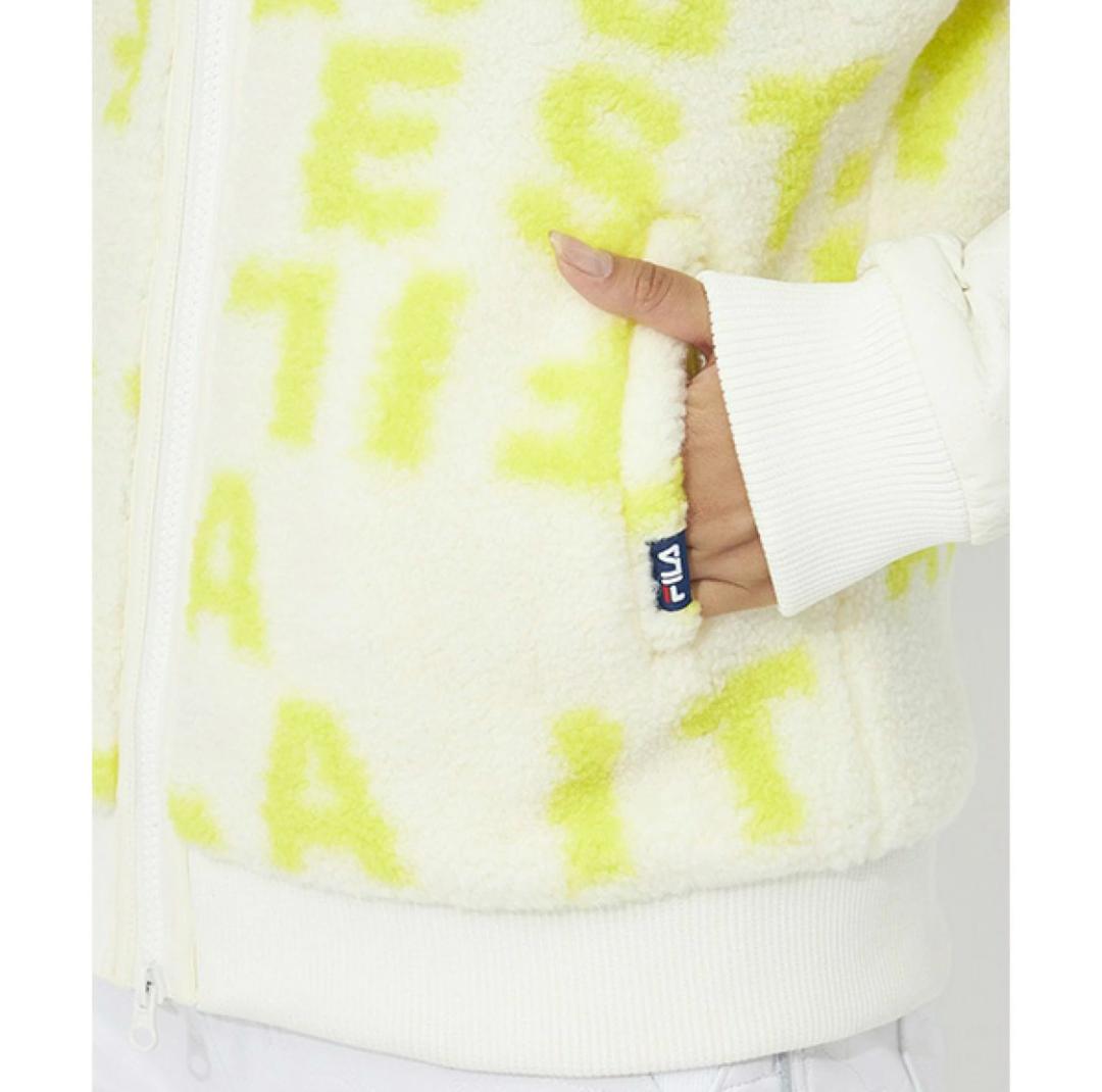 [202406-6]フィラ ゴルフ 長袖 フルジップ ボアジャケット