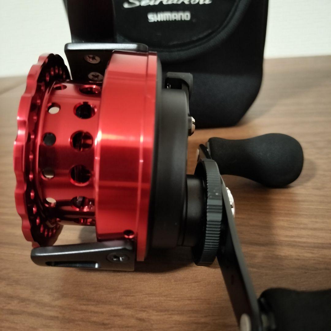 SHIMANOセイハコウ60sp リール(L) 収納ケース付き