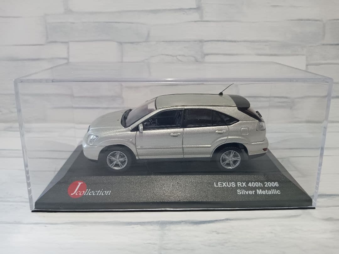1/43 京商　レクサス　RX400h　ミニカー　シルバー