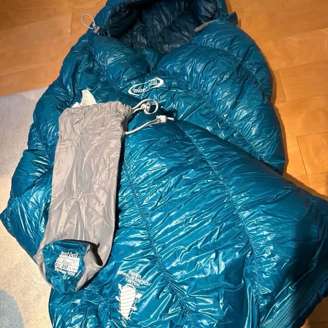 モンベル　mont-bell　ダウンハガー#3 高品質800FP 超軽量　-2°