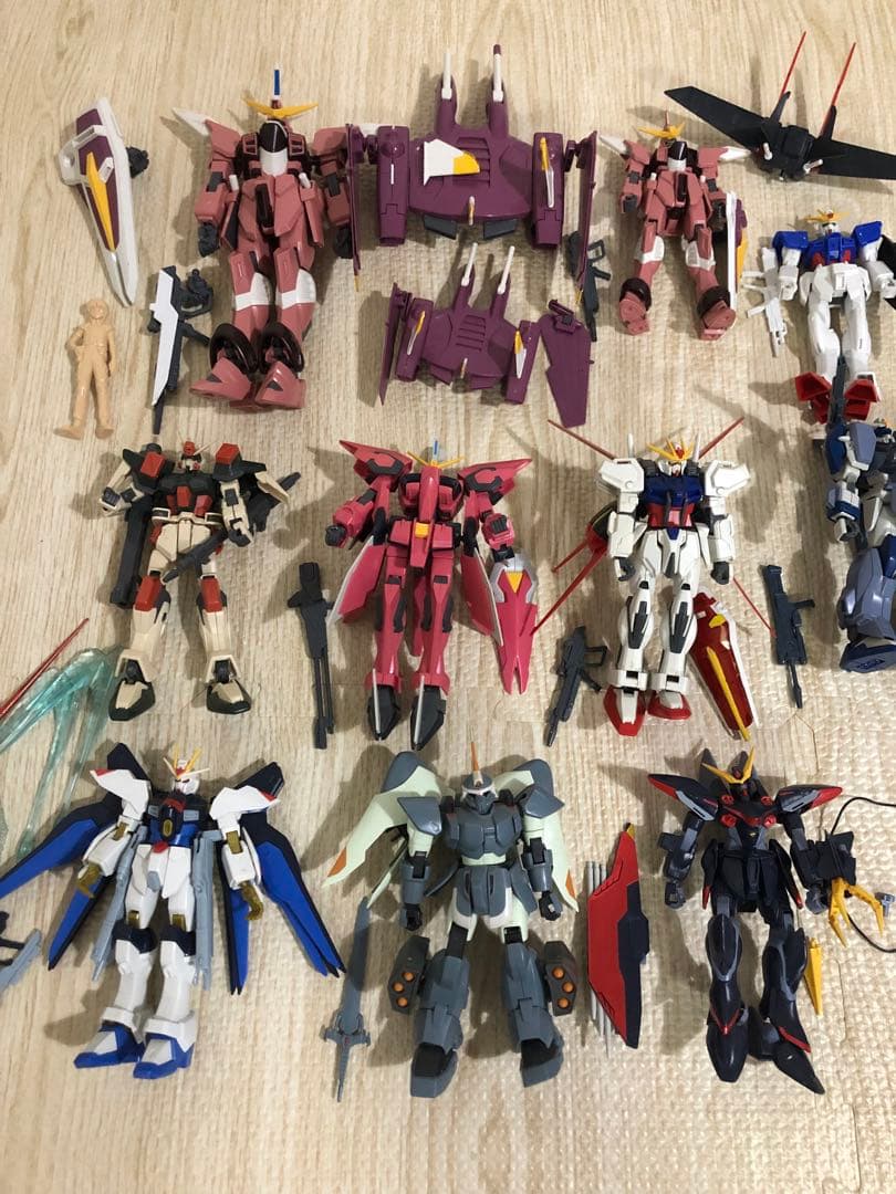 ガンダムSEEDプラモデル　ジャンク品まとめ売り10体セット