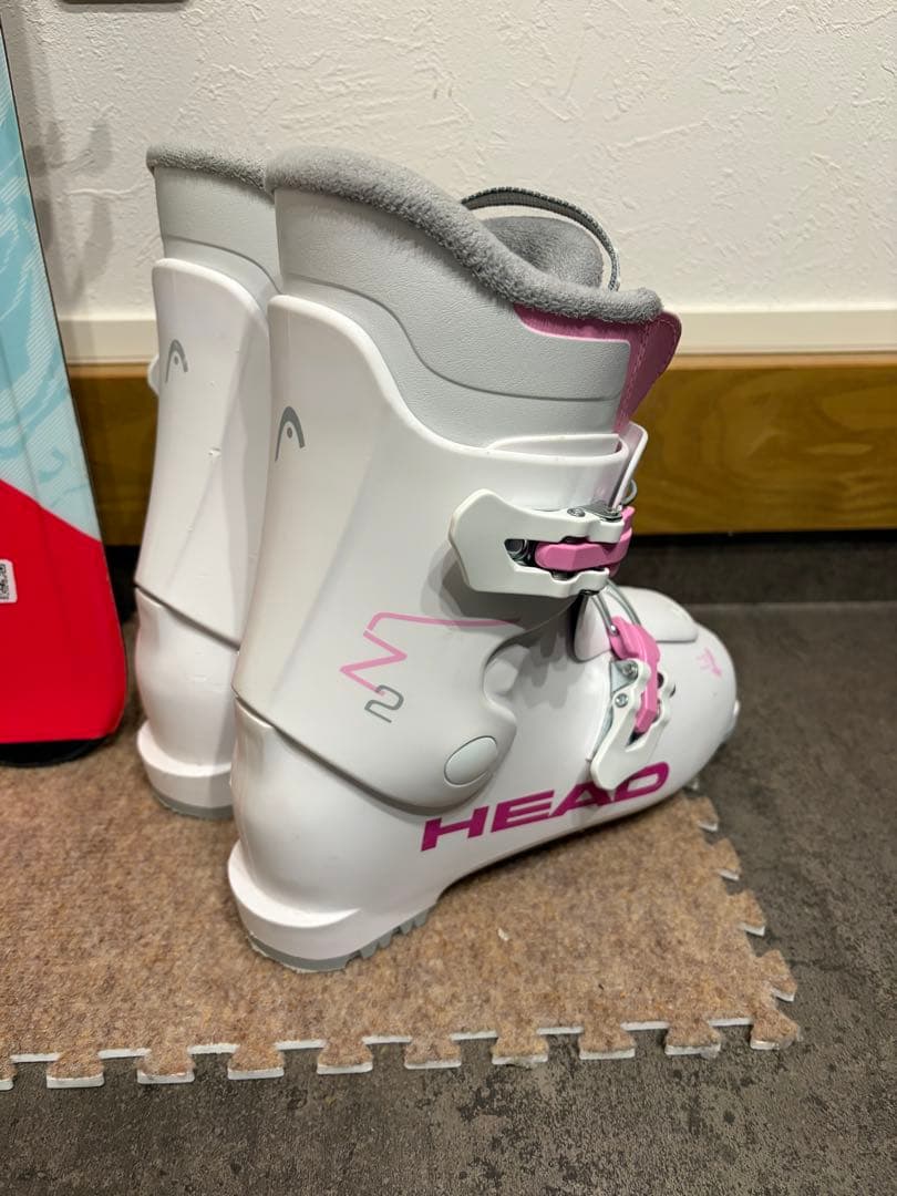 ★女の子用 4点セット メンテナンス.HOTWAX済★ salomon k2