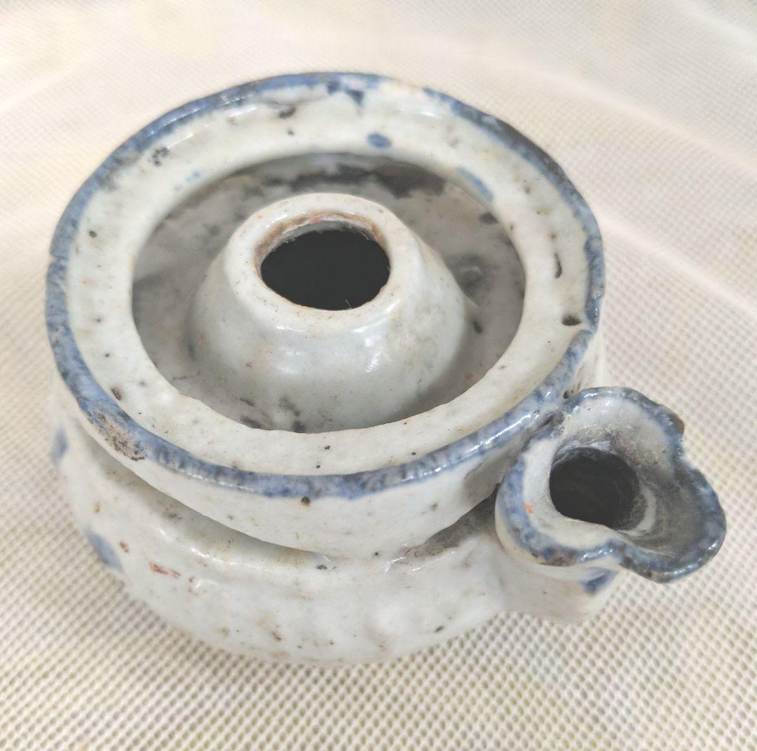 明〜清朝の水滴　古陶磁　釜定蝋印あり