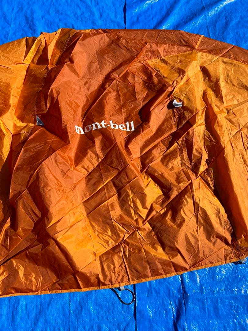 【試し張りのみ】モンベル クロノスドーム1 オレンジ