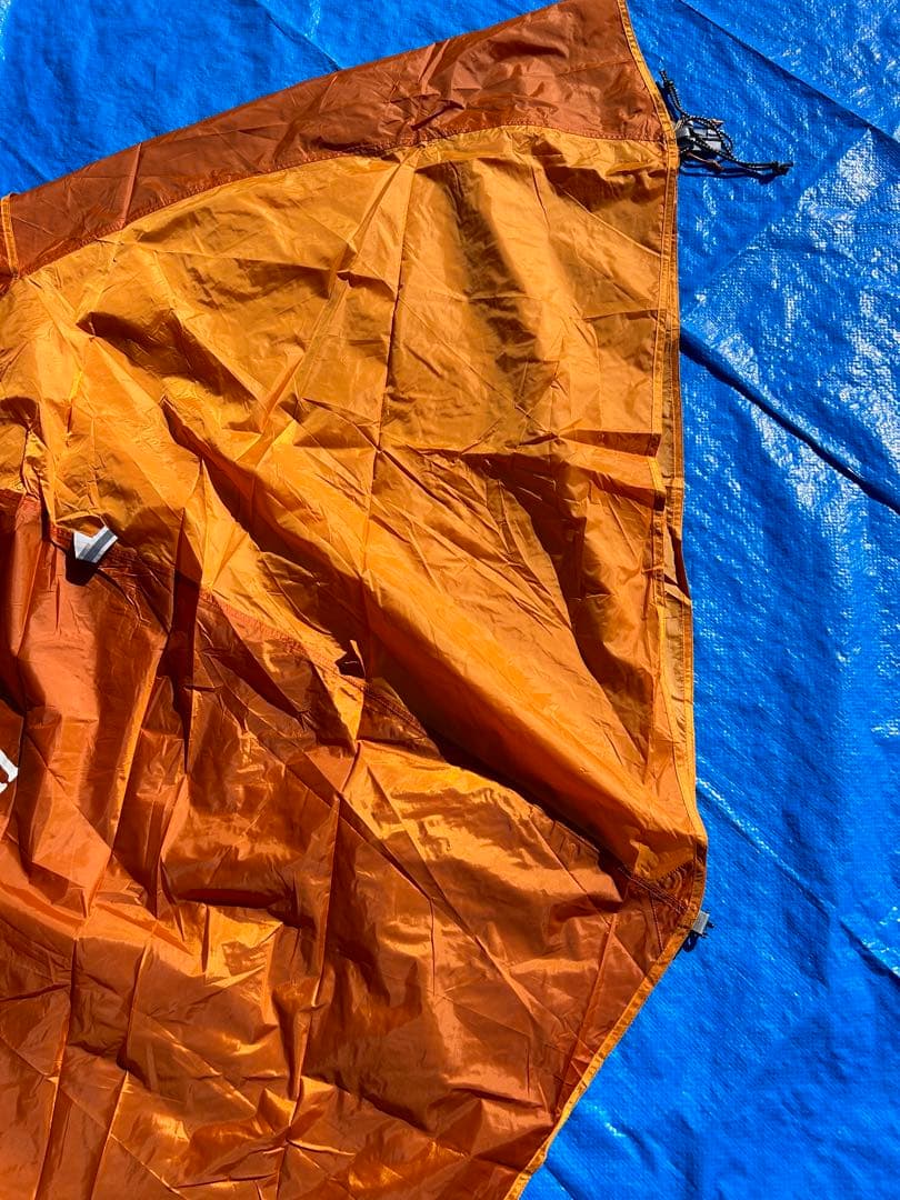 【試し張りのみ】モンベル クロノスドーム1 オレンジ