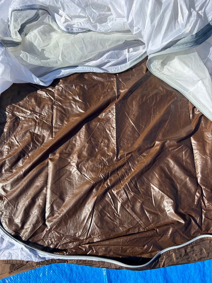 【試し張りのみ】モンベル クロノスドーム1 オレンジ