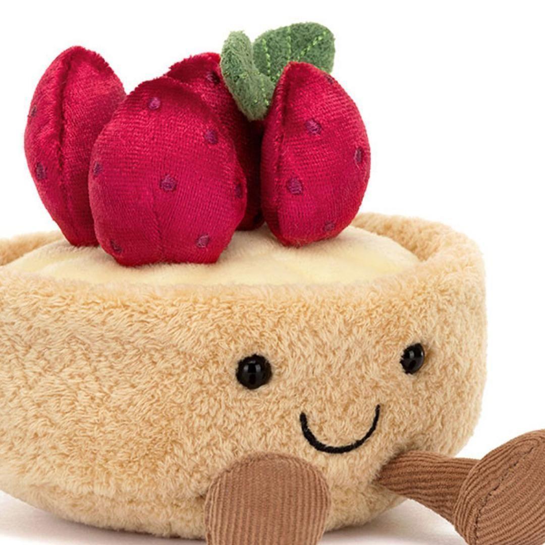 新品　ジェリーキャット ストロベリータルト　ケーキ　ぬいぐるみ　袋付き