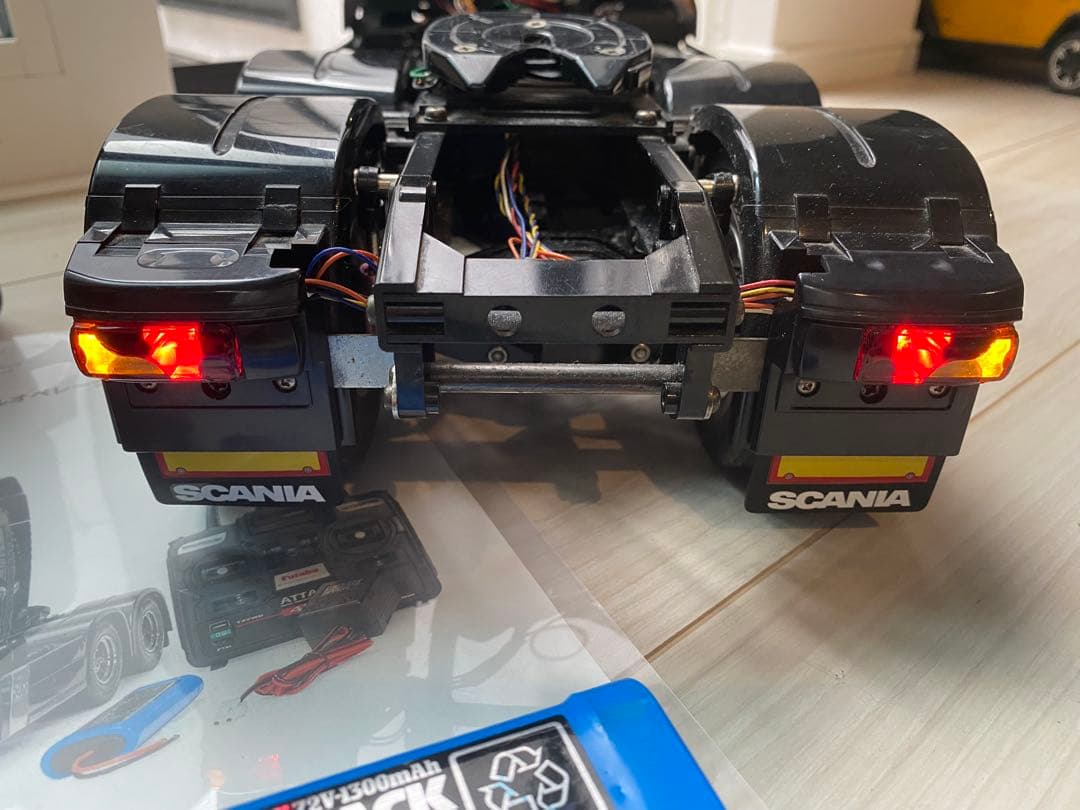 タミヤ1/14RCMAN TGX26. 540 6×4 XLXフルオペレーション