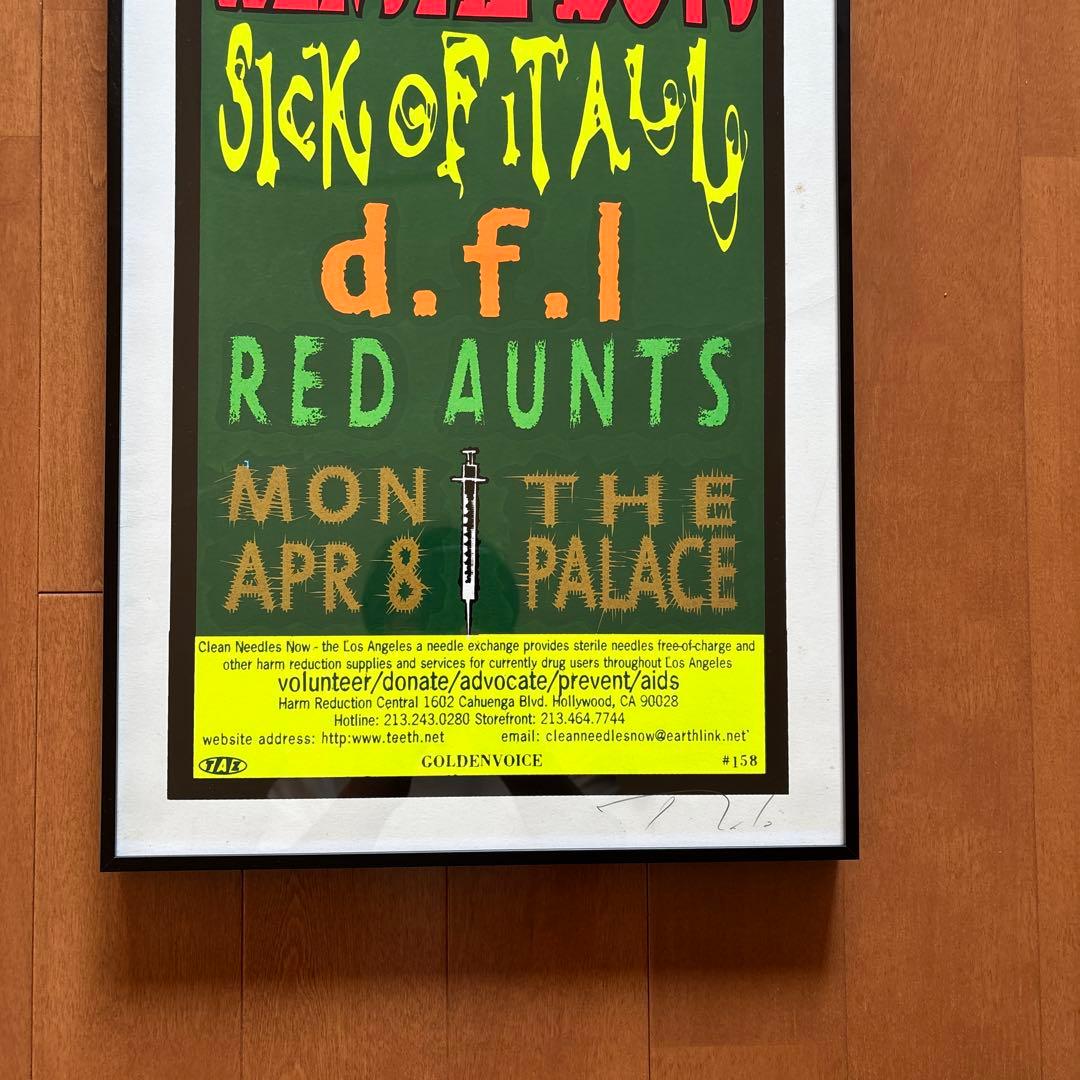 90’s TAZ BEASTIE BOYS シルクスクリーン　ポスター