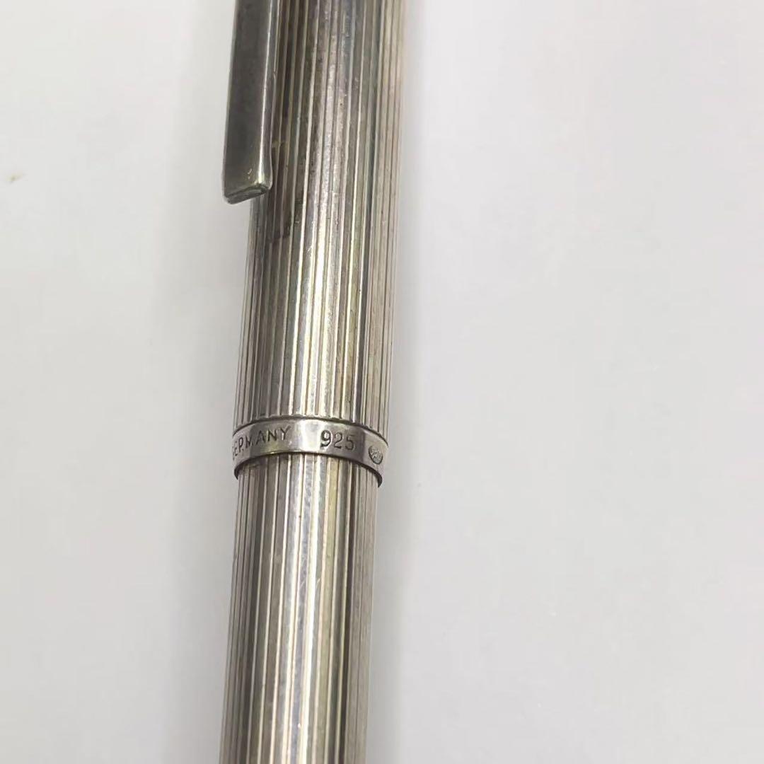 DUNHILL ダンヒル 万年筆 シルバー 925ボディ ペン先585/14金