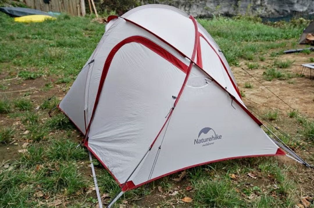 Naturehike Hiby3 2〜3人用テント ホワイトグレー