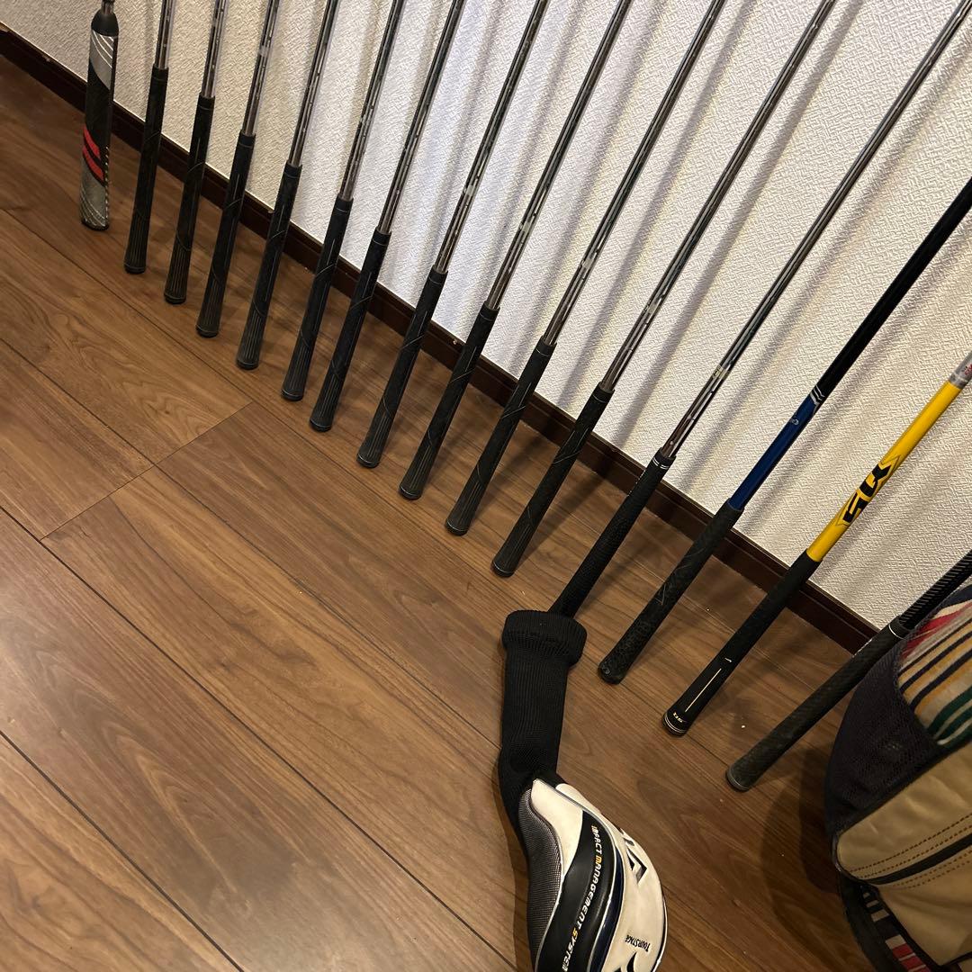 初心者お試しセット　ツアステージ他　メンズS 15本　ゴルフセット