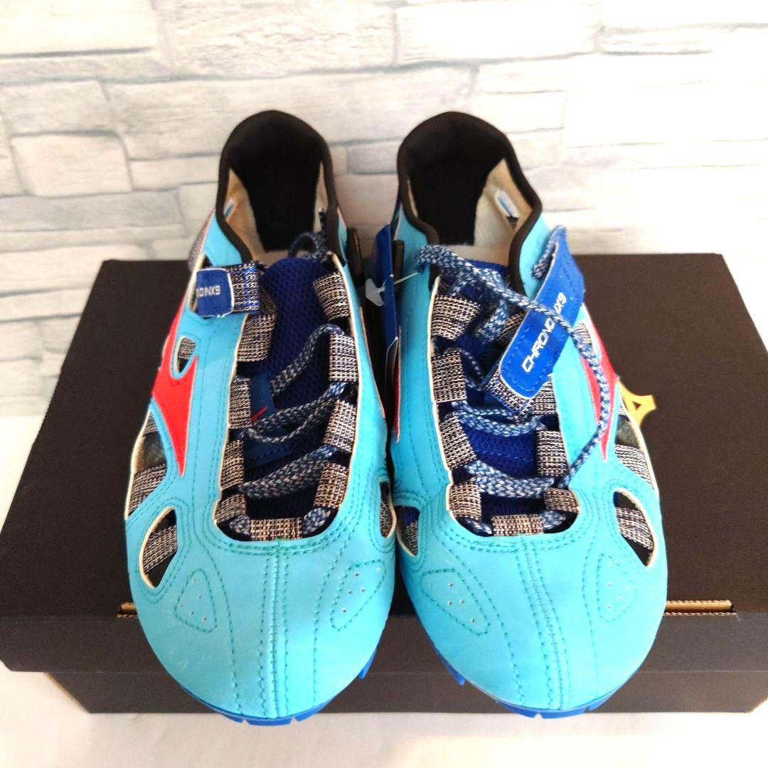 【新品】ミズノ クロノインクス9　24cm　短距離　ハードル　スパイク　陸上