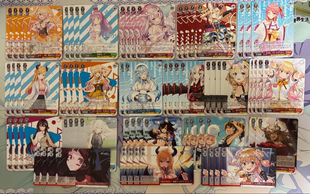 ホロライブ　ヴァイスシュヴァルツ　まとめ売り