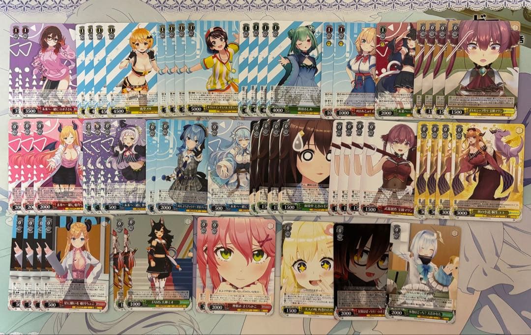 ホロライブ　ヴァイスシュヴァルツ　まとめ売り