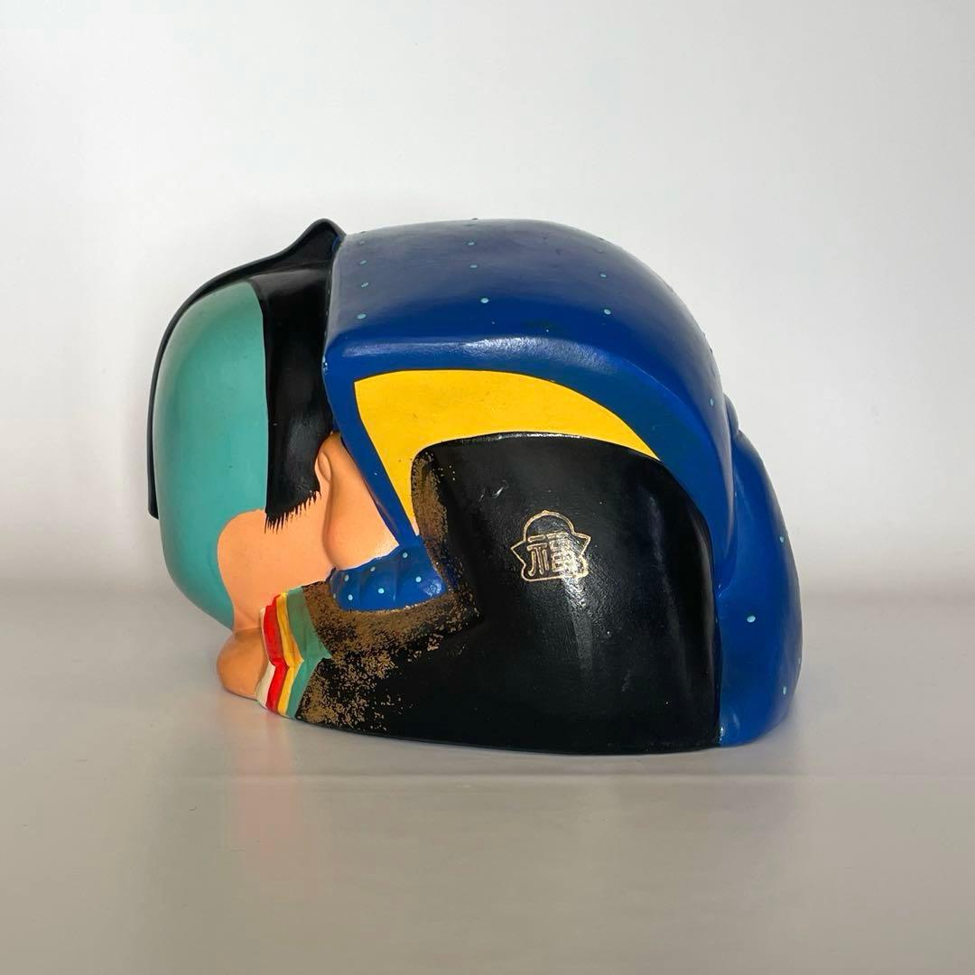 ヴィンテージ 福助人形 お辞儀 置物 オブジェ 縁起物