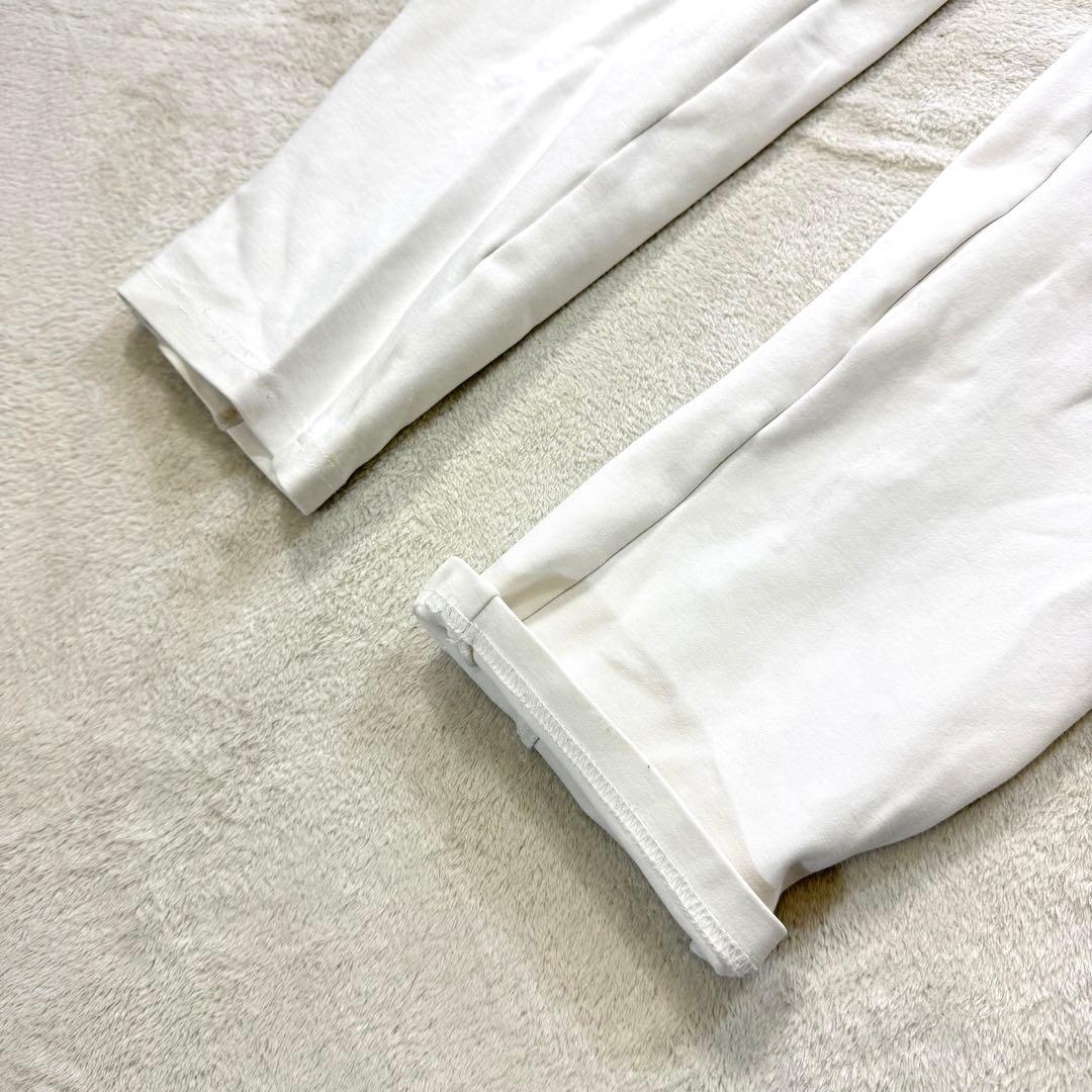 muta MARINE 立体ロゴ ストレッチ ゴルフパンツ S ホワイト