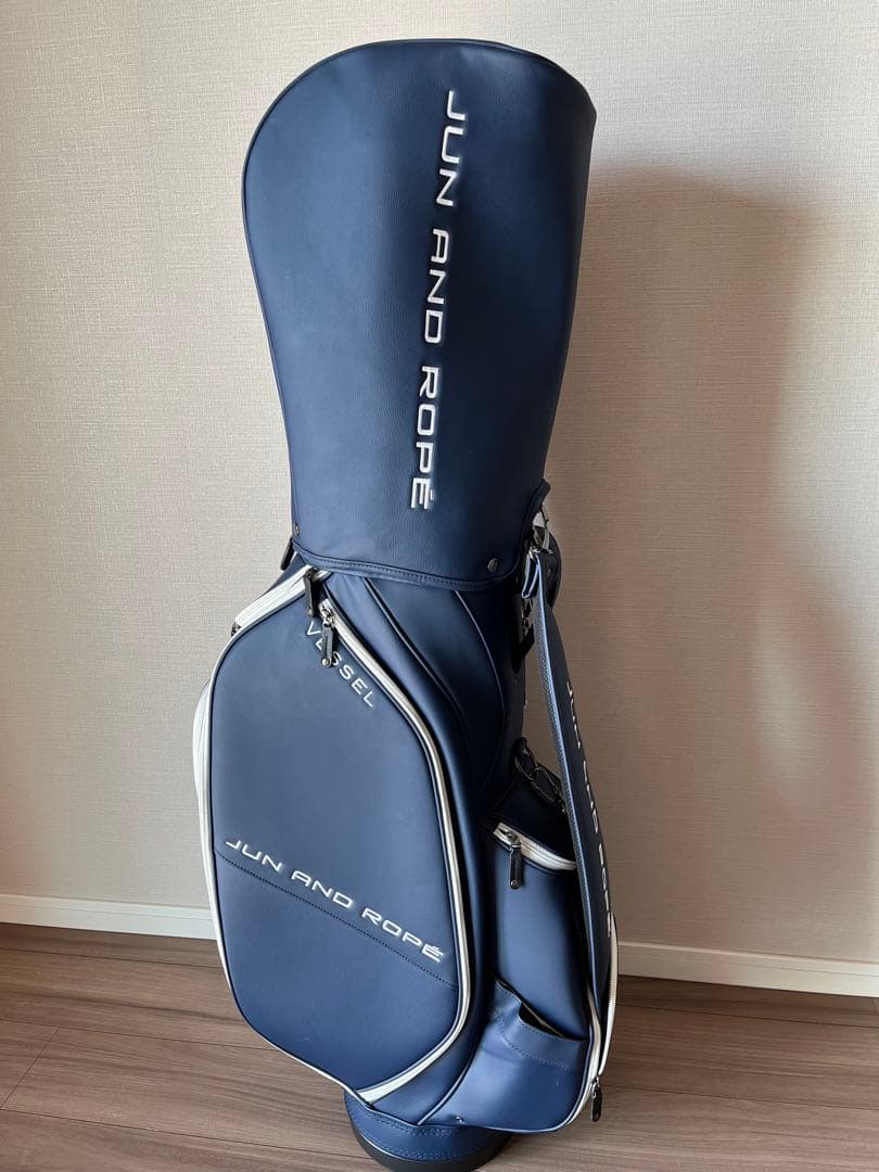 Jun & Ropé 【VESSELコラボ】【蛭田プロ使用モデル】キャディバック