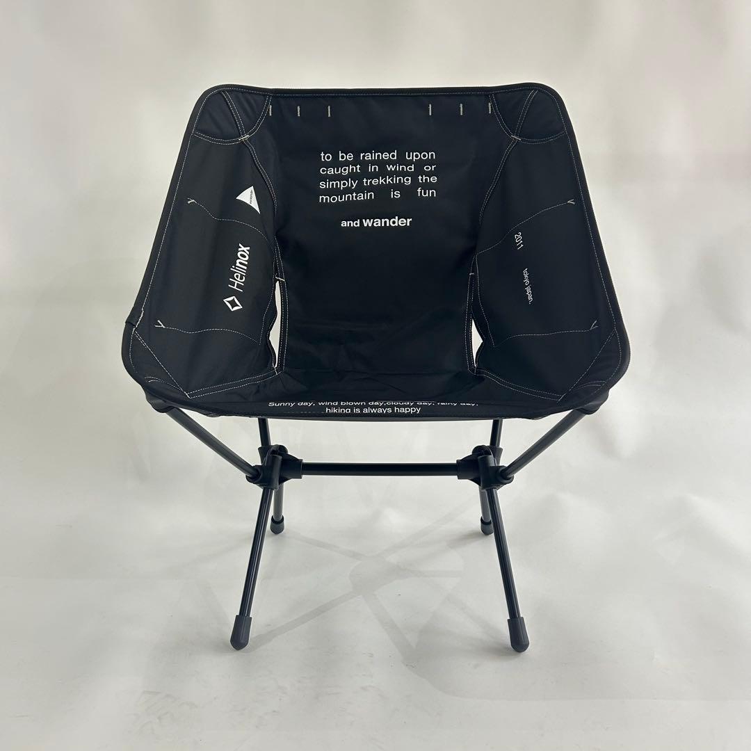 Helinox ×and wander folding chair one 新品