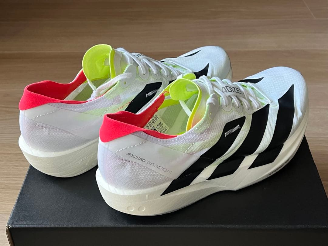 【美品】adidas ADIZERO TAKUMI SEN 11 25.5cm