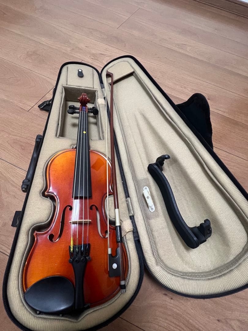 バイオリン　ケース　肩当て付き　1/8スズキバイオリン
