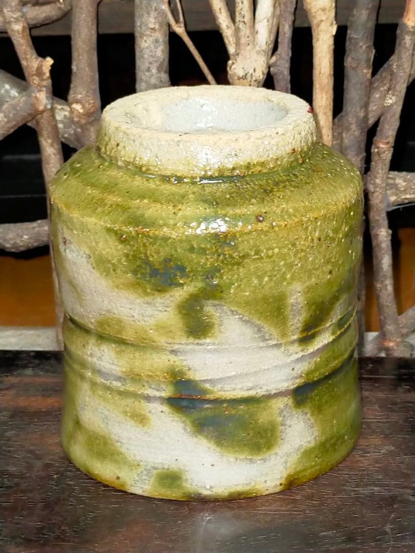 ♥未使用♥　益子焼　♥木村充♥　湯呑み　湯飲み　共箱付き