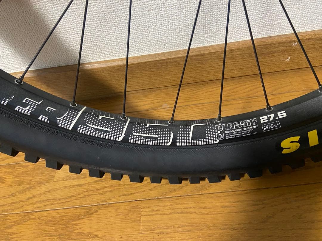 DT SWISS27.5完組ホイールMAXXIS Assegaiクッシュコア
