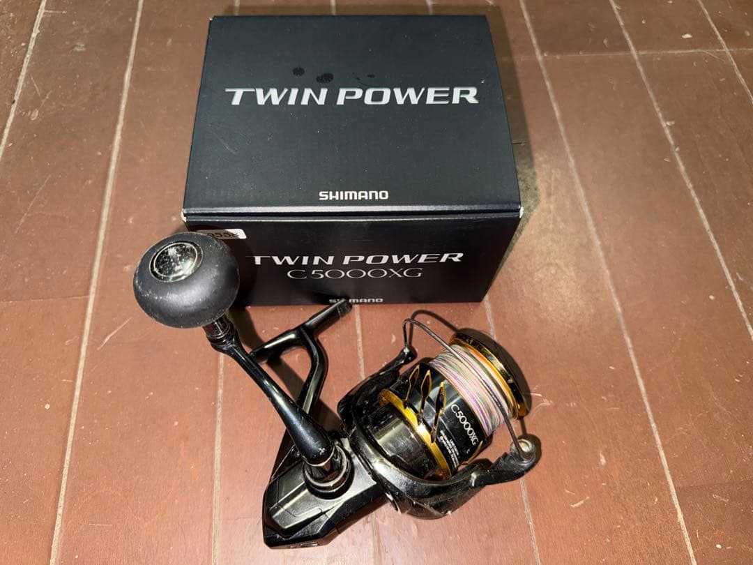 シマノ 20ツインパワー C5000XG 箱、説明書全てあり