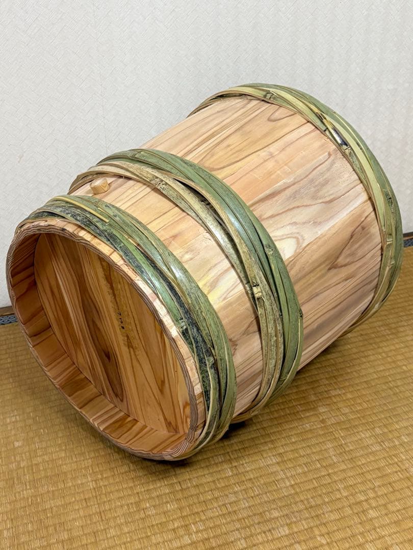 酒樽　空の樽　二斗樽