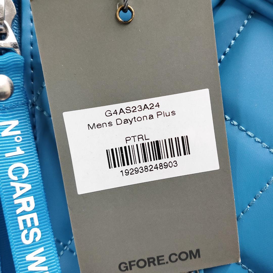 ○★新品 未使用 ジーフォア デイトナプラス ハイスペックゴルフバッグ ブルー