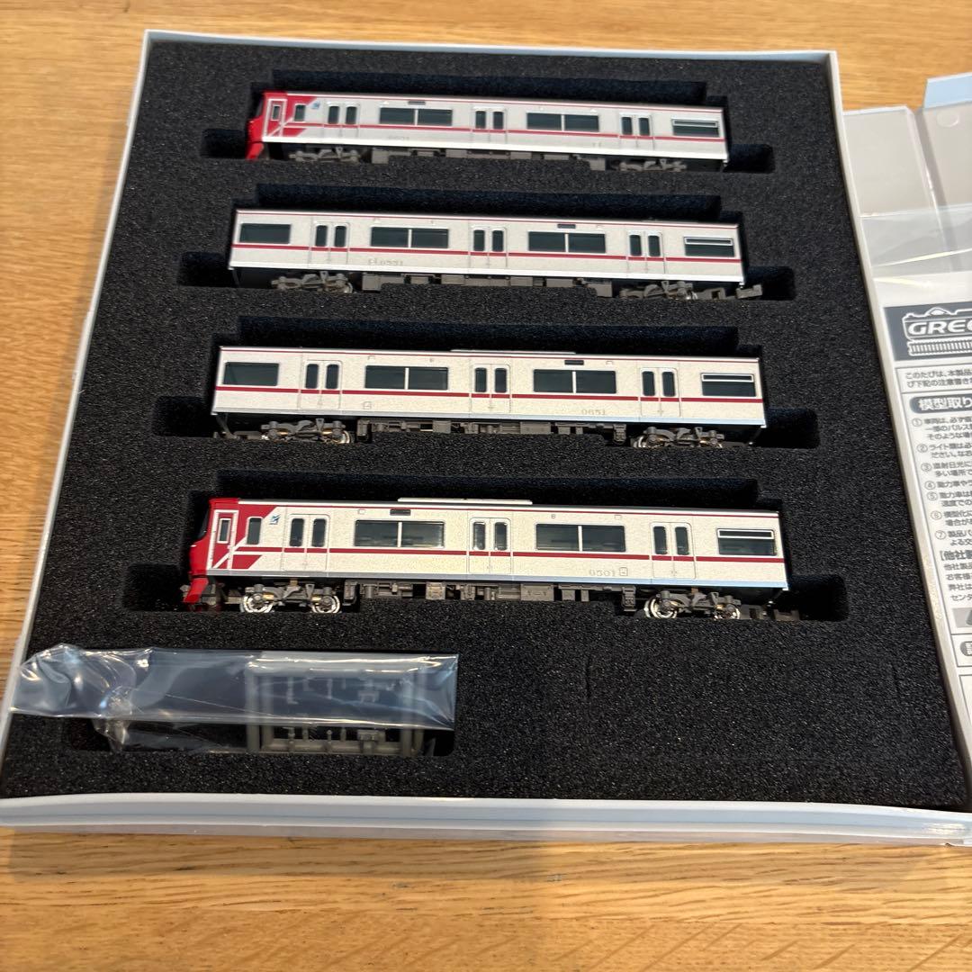 美品　Nゲージ　グリーンマックス　動力付き　名鉄　9500系　基本4両セット