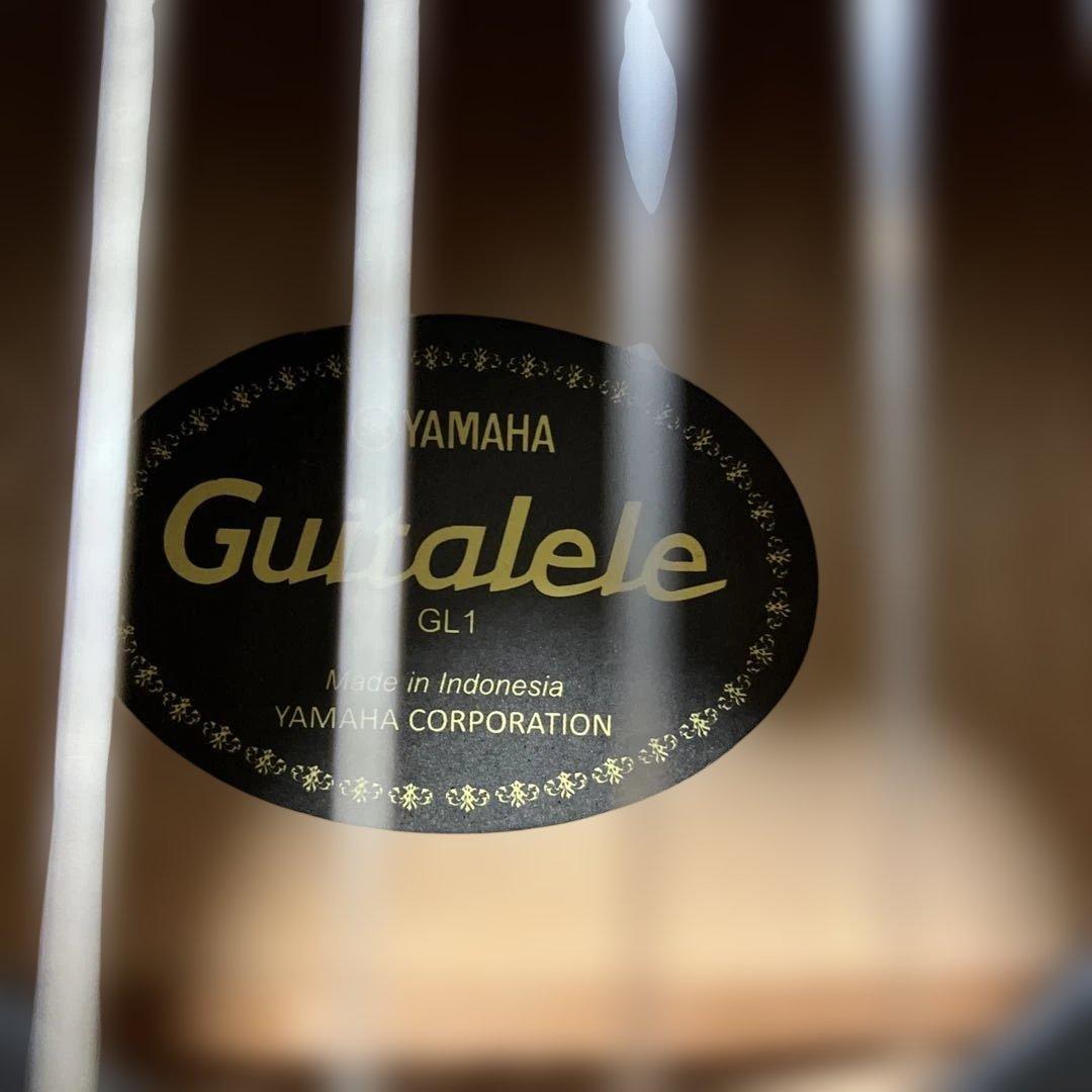 【ほぼ未使用】yamaha GL1 ギタレレ ミニアコースティックギター　黒