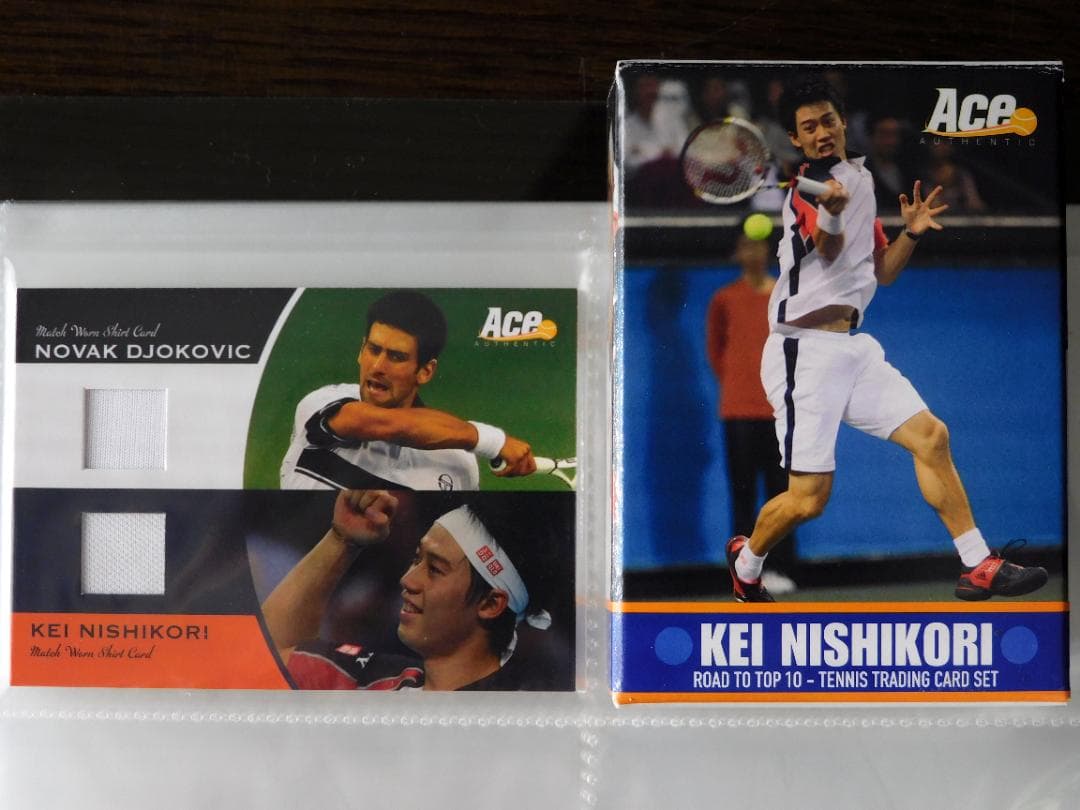ACE 錦織圭 トレカ 31枚＋ 錦織圭/ジョコビッチ デュアルジャージ カード