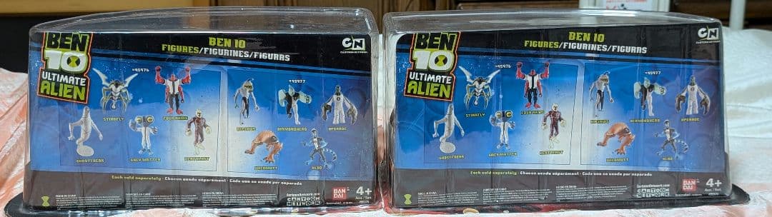 未開封　ベン10　フィギュア　米トイザらス限定　初期エイリアン　10体セット
