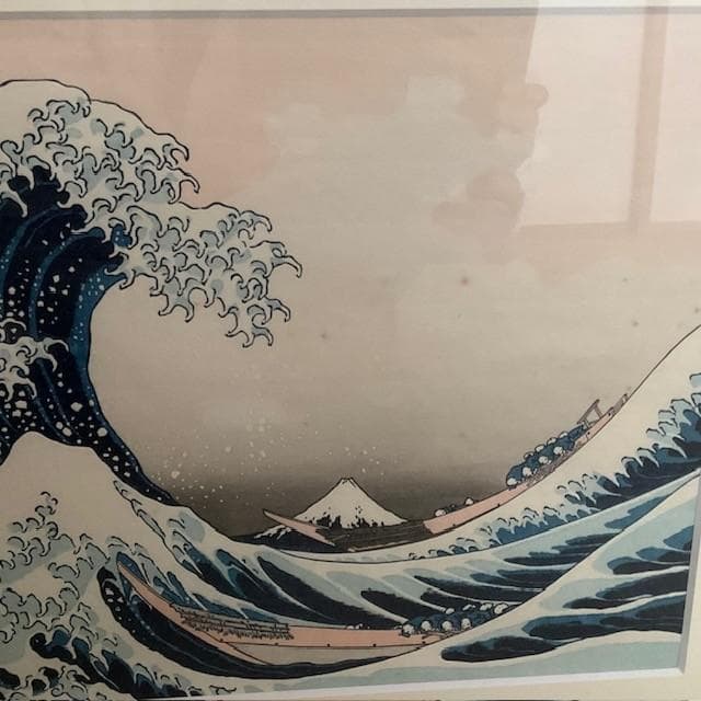 セール　復刻版画　神奈川沖浪裏　葛飾北斎