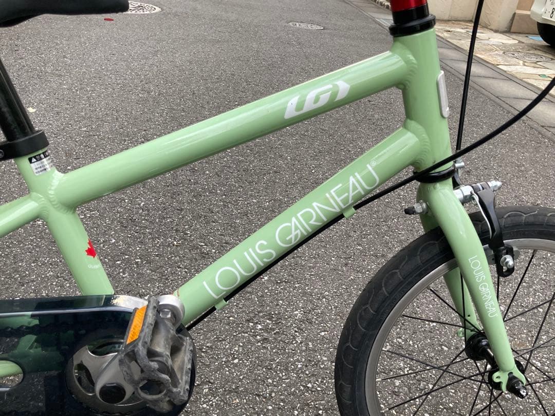 【ルイガノ】キッズバイク K16lite 16インチ グリーン 送料込み