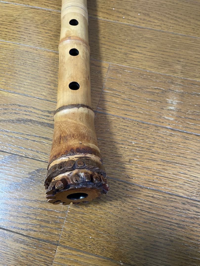 尺八　萌山　52cm 八寸 中古
