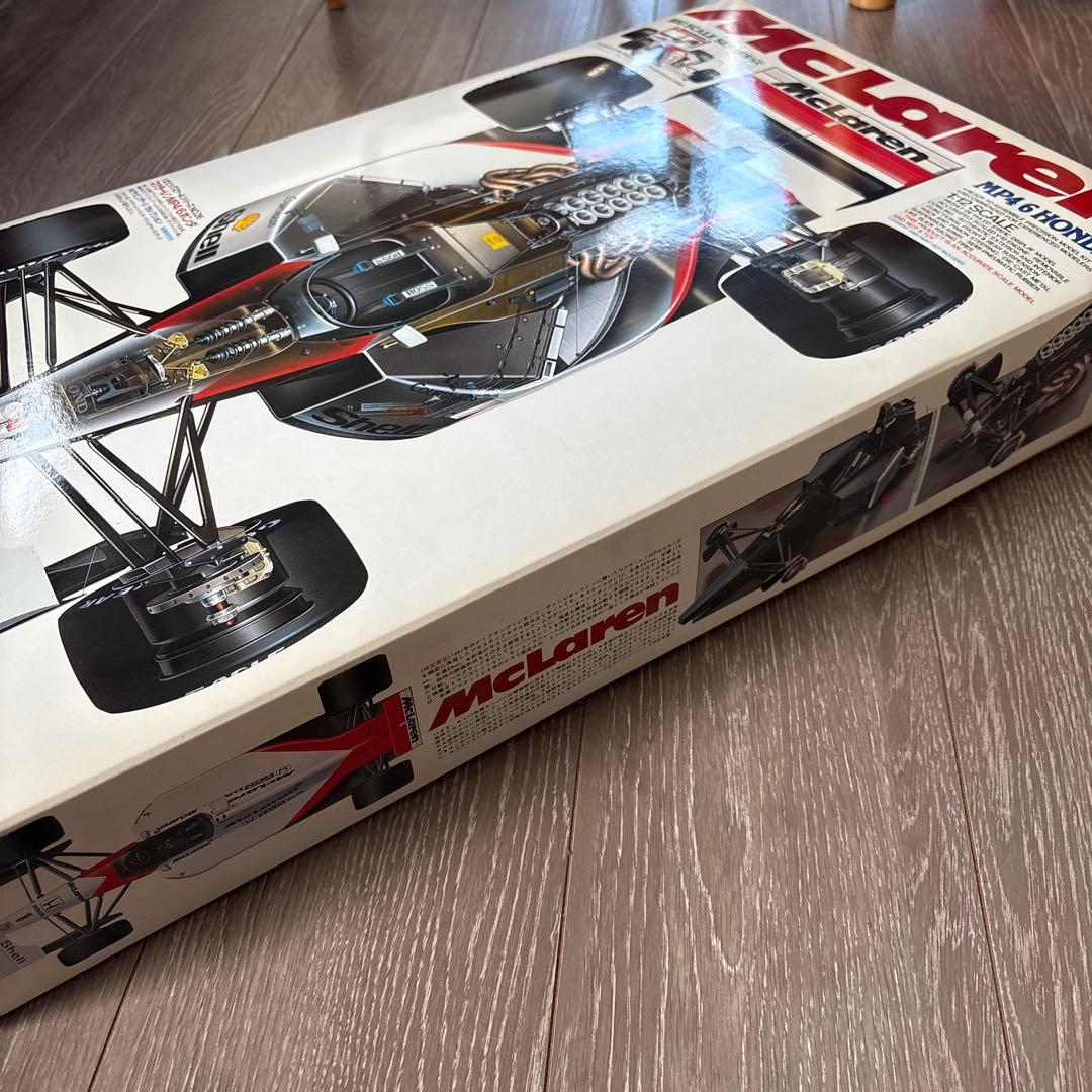 （2）説明書はコピー　田宮　マクラーレン MP4/6 Honda 1/12
