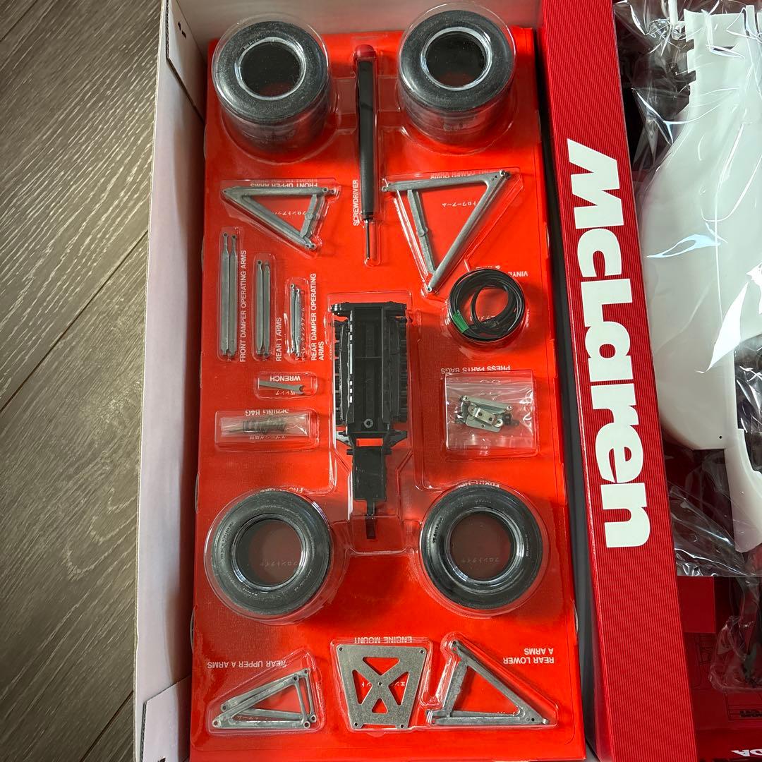 （2）説明書はコピー　田宮　マクラーレン MP4/6 Honda 1/12