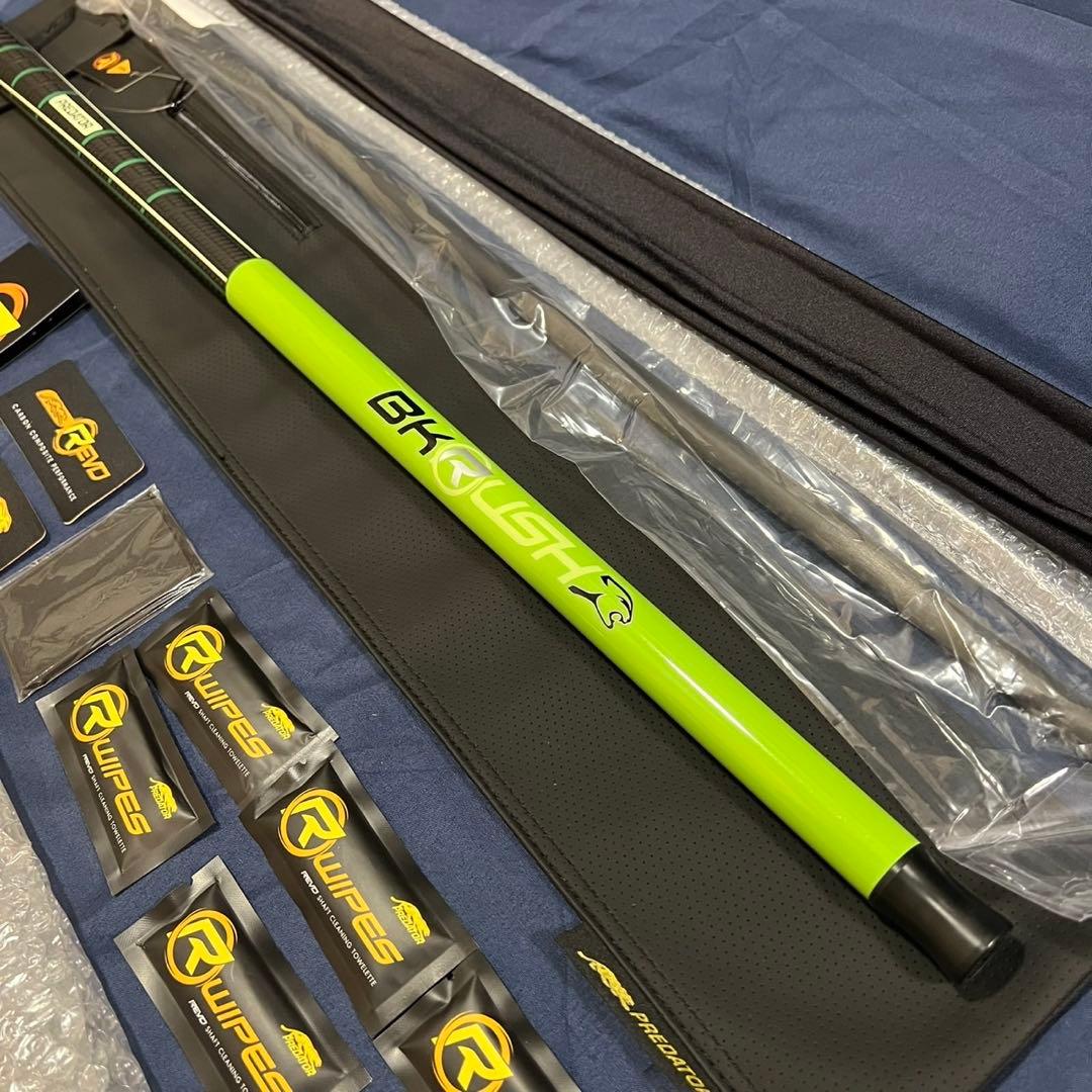 BK RUSH ネオングリーン スポーツラップ プレデター