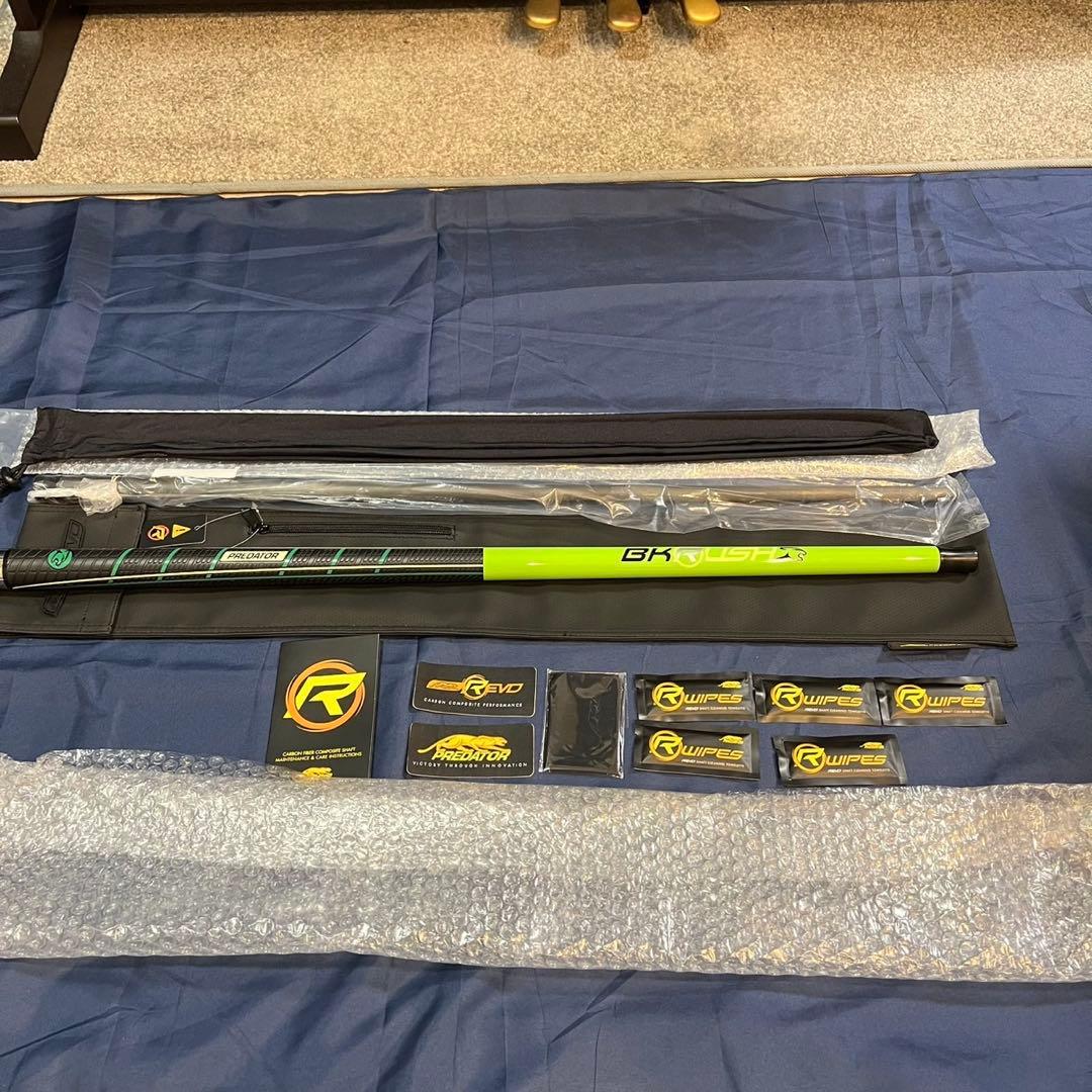 BK RUSH ネオングリーン スポーツラップ プレデター