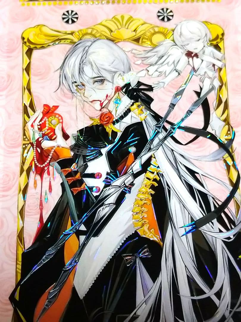 J958＃血王座(贝壳光)shine切り売り海外人物マステ