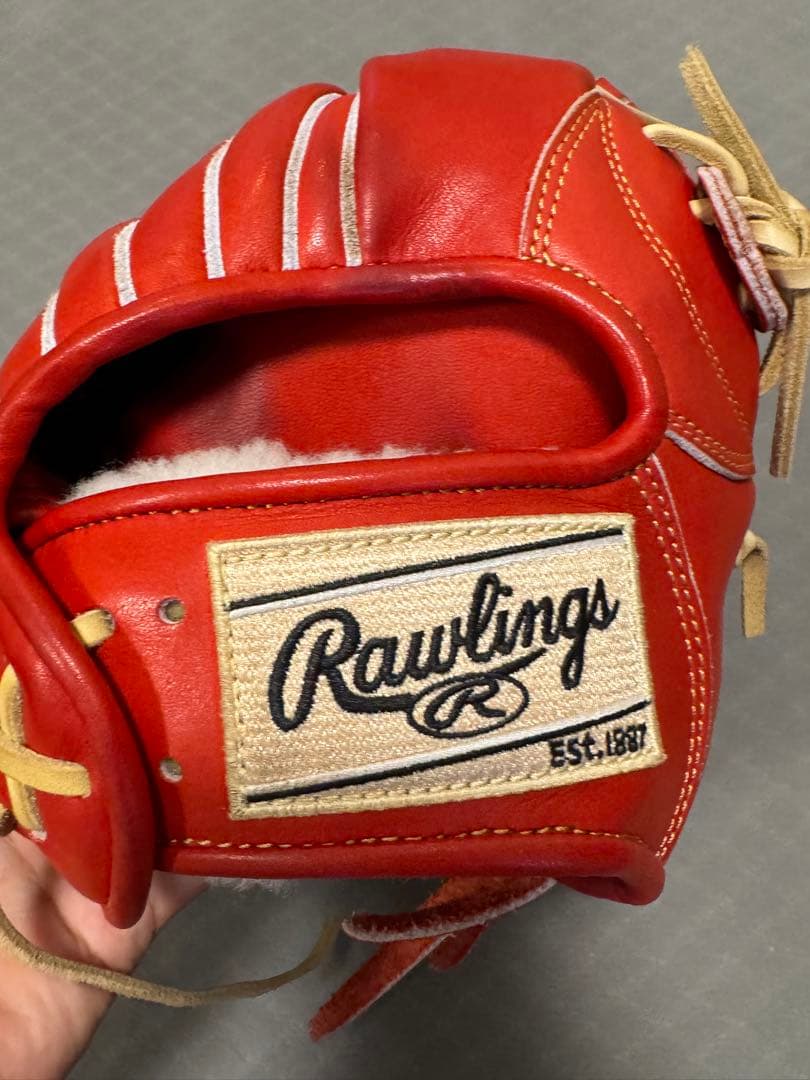 【特注オーダー 限定型番】Rawlings 硬式グローブ 軟式可　内野用　N64