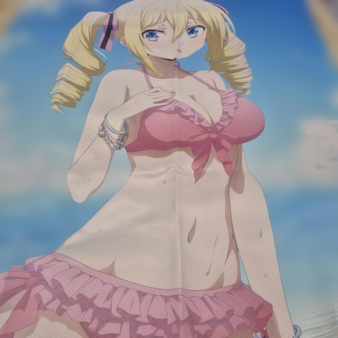 アンジェリーナ=クドウ=シールズビキニキャラクターB1タペストリー