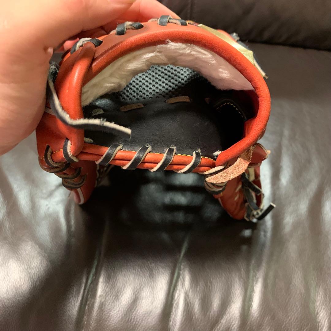 ミズノ　グローバルエリート　軟式外野手用グローブ