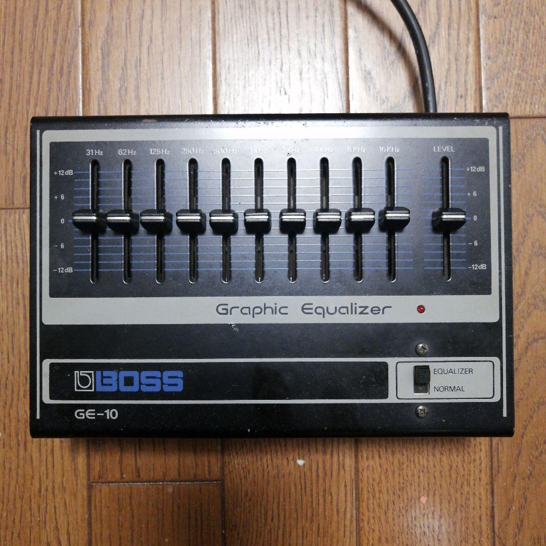 BOSS GE10 グラフィックイコライザー