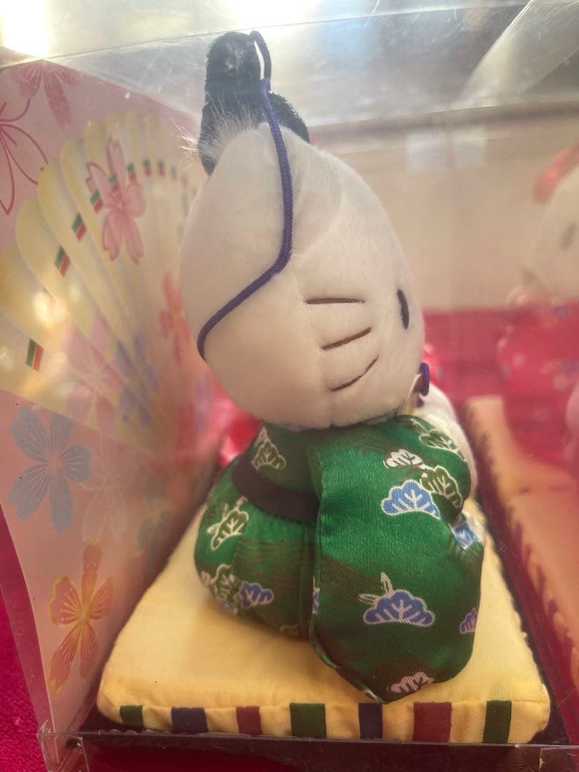 レア☆キティ ダニエル 雛人形 着物 ぬいぐるみ ドール 2001年